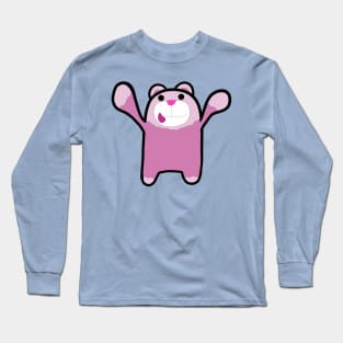 The Bear Pink Long Sleeve T-Shirt